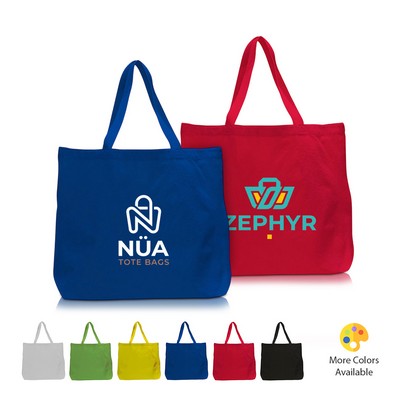 Heavyweight Jumbo Cotton Canvas Tote Bag