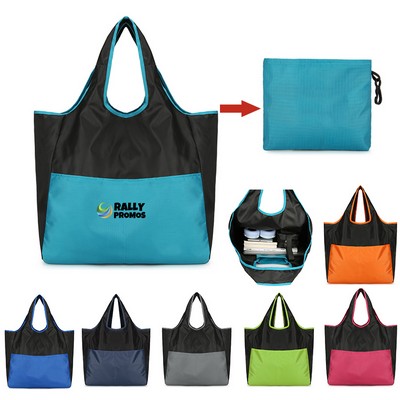 Large Capacity Reusable Foldable Grocery Shopping Tote Bags