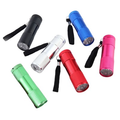 Led Mini Flashlight With 3 Aaa Battery