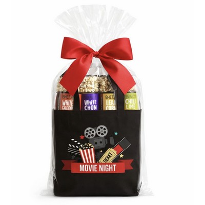 Movie Night Popcorn Tote Gift Set