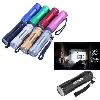 LED Mini Flashlight w/Lanyard