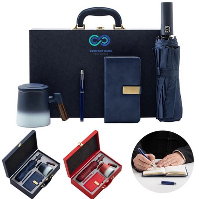 Notebook Gift Set Business 4Pcs