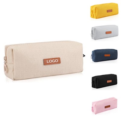 Small Capacity Cotton Linen Pen Bag