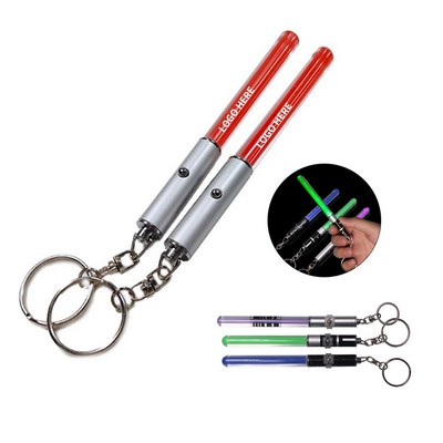 Illuminated LED Keychain