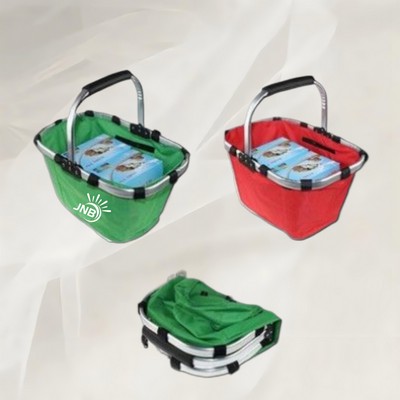 Water-Resistant Fold-Up Shopping Bag