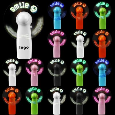 Battery Powered Light Up Fan