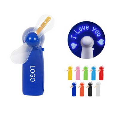 Pre-Programmed Message Fan