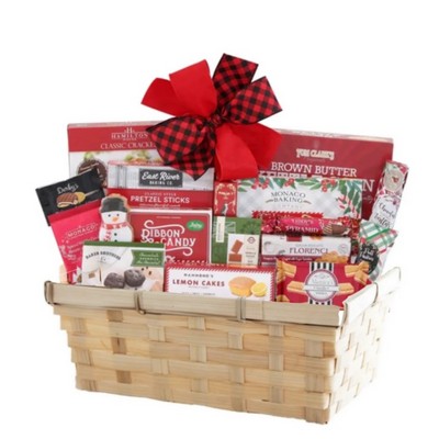 Sweet Holiday Snack Basket