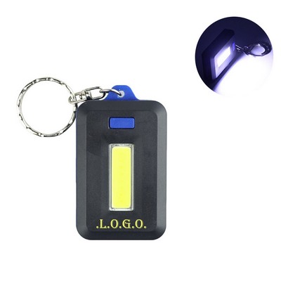 COB LED Flashlight Key Chain