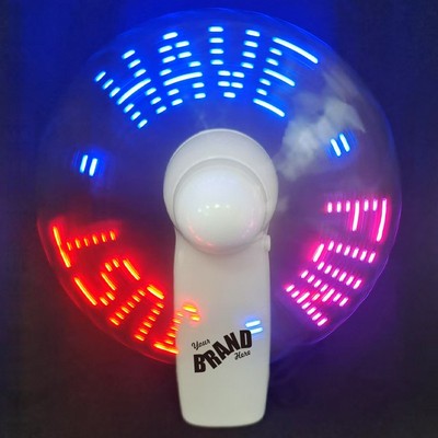 LED Message Fan