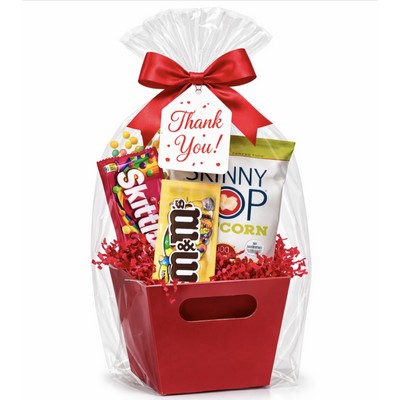 Popcorn & Candy Appreciation Gift Basket