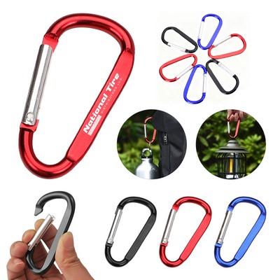 Carabiner Key Chain With Split Ring