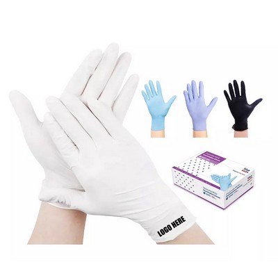 Anti Bacterial Disposable Nitrile Gloves