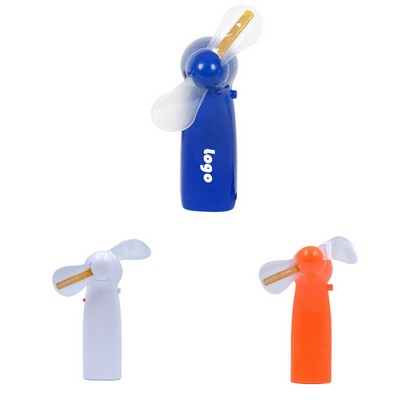 Mini Handheld LED Flashing Fan